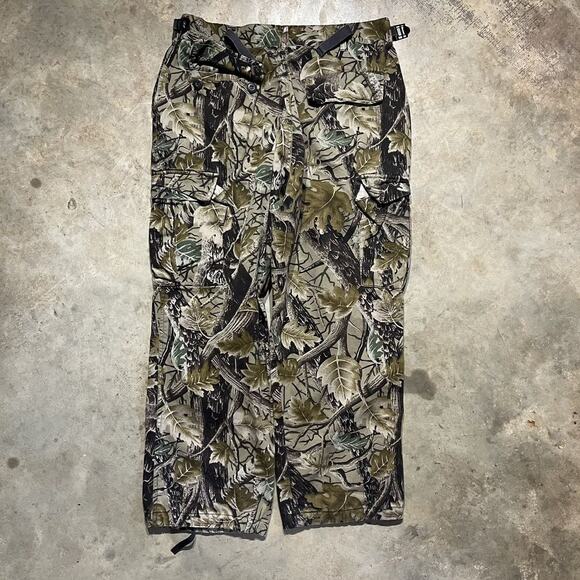 Vintage Y2k Master Sportsman Camo Cargo Pants 32x26 - Picture 3 of 4